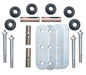 Rubicon Express - Greaseable rear spring shackle kit for YJ stock length - RE2755