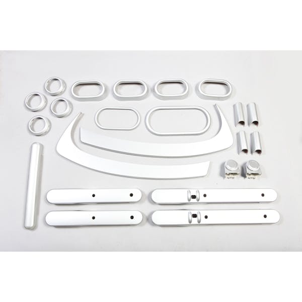 Rugged Ridge - Jeep JKU Interior Accessories Trim Kit (Chrome) - 11151.96