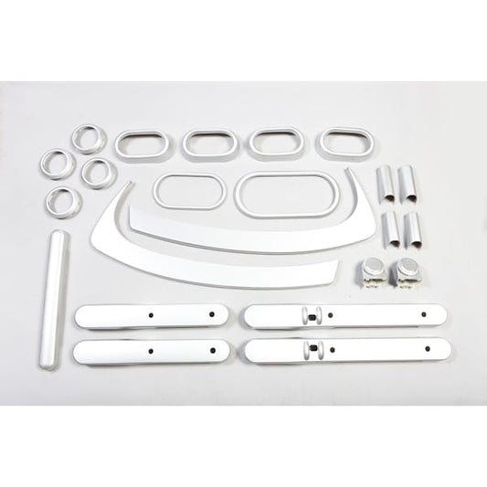 Rugged Ridge - Jeep JKU Interior Accessories Trim Kit (Chrome) - 11151.96