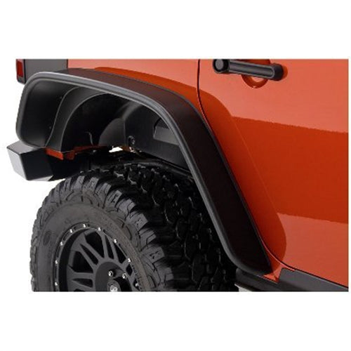 Bushwacker - (07-17) Flat-Style Fender Flares Front and rear - 10918-07