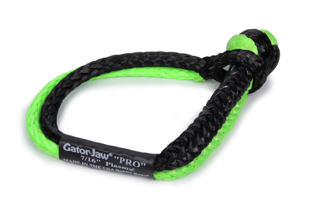 Bubba Rope -7/16 Gator Jaw Soft Shackle - 176745PROGB