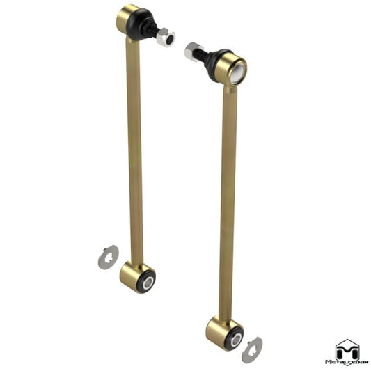 Metal Cloak - JK Wrangler Front Sway Bar Link Extension Kit, 14.5"