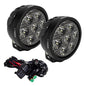 Vision X - 4.5 in. Cannon lights (Clear) - CR-7kit