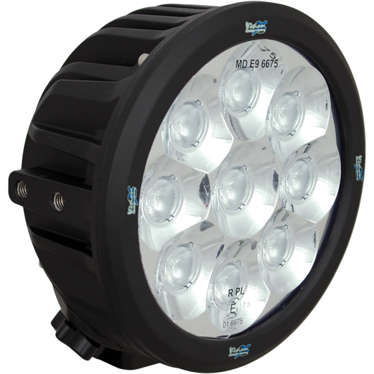 Vision X - 6" Round Transporter Xtreme Narrow Beam LED Light - ctl-tpx1810