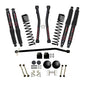 Skyjacker - 3.5" Dual Rate-Long Travel Kit with 2" Rear Coil Spacers and Black MAX Shocks - G350RPBLT