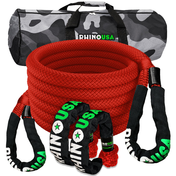 Rhino USA - 7/8" x 30' Kinetic Rope Recovery Kit