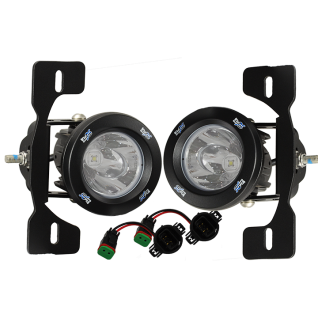 Vision X - Jeeo JK Fog Light Upgrade (Black) - XIL-OE0709JKV2OPR