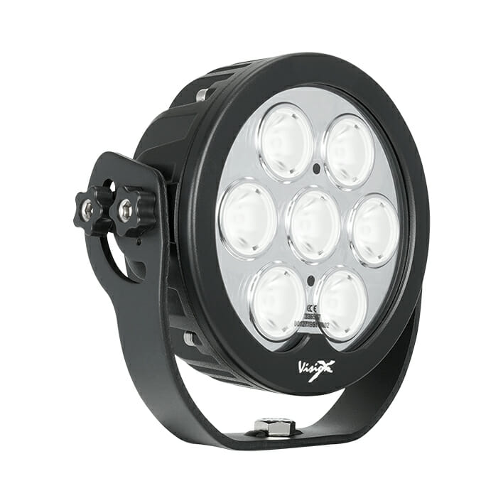 Vision X - 6 in. Round 7 10w LEDs 20 Degree Narrow beam - XIL-SP720