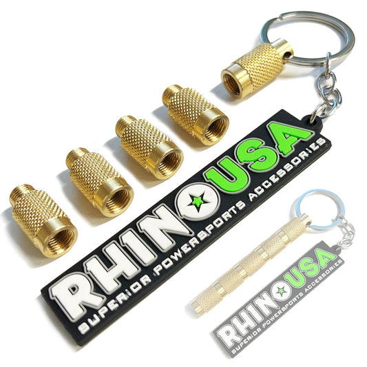 Rhino USA - 0-60 PSI Tire Deflator Keychain