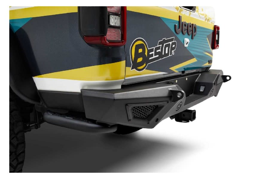 Bestop - Rear Rock Rails - Matte Black