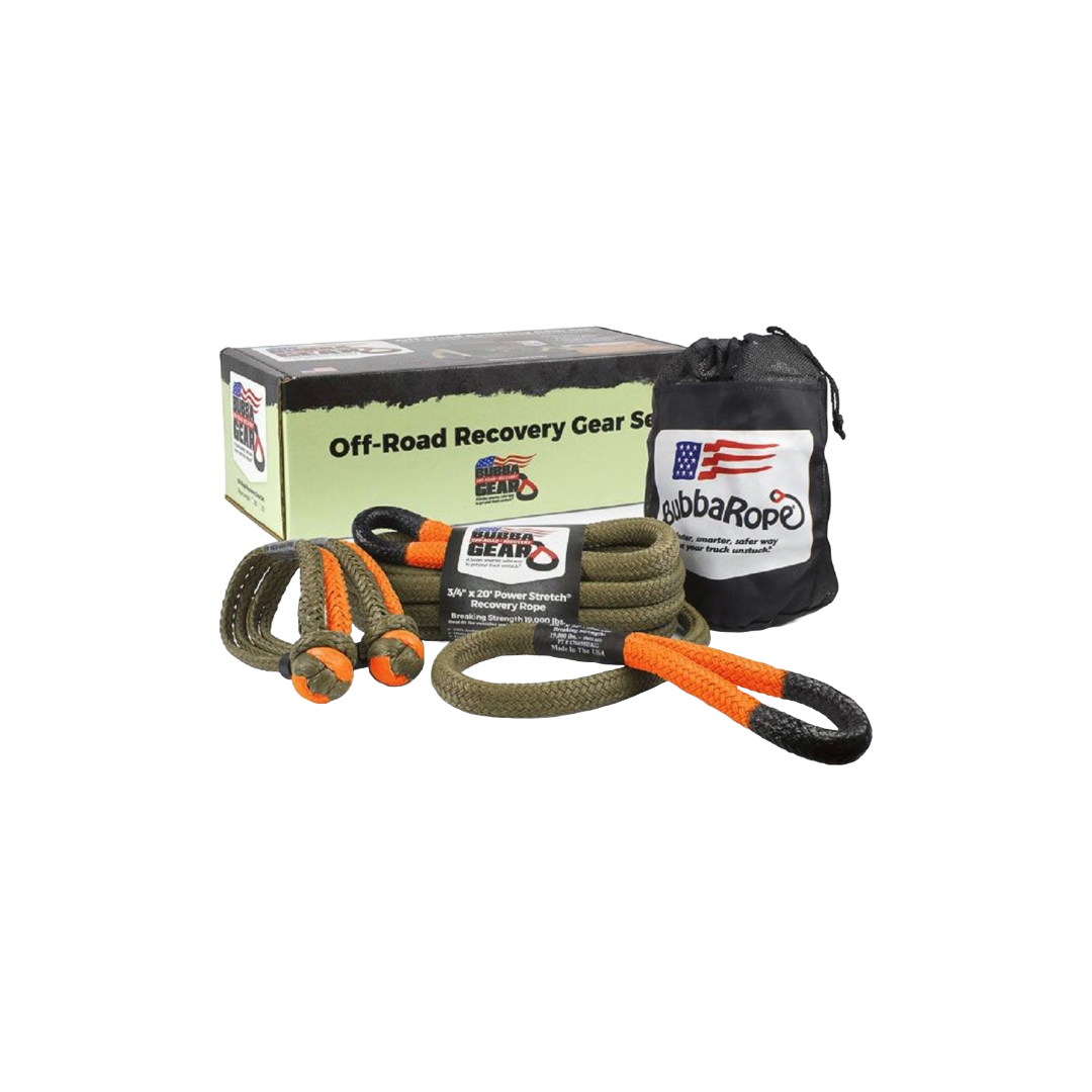 Bubba Rope - Off-Road Jeep Recovery Gear Kit - 176855DRG