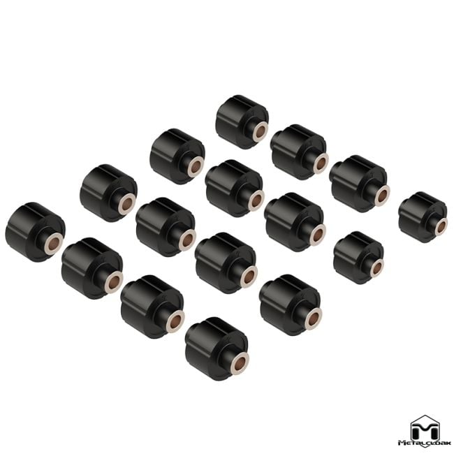 Metal Cloak - Duroflex Bushing Set Short Arm JK - 7365