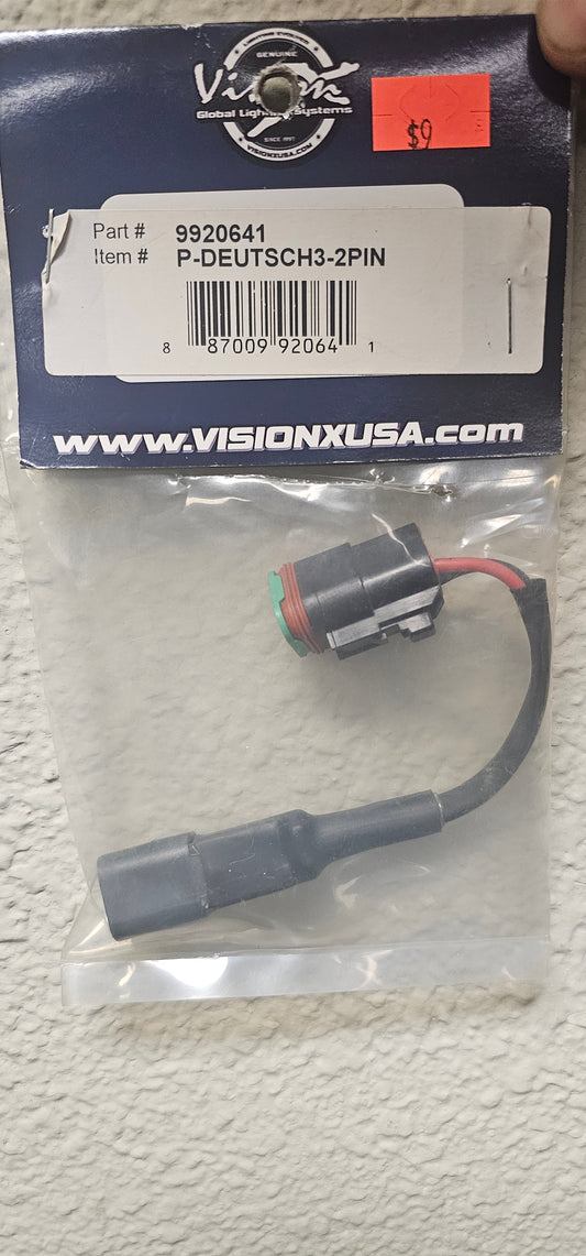 Vision x - Deutsch connector - p-deutsch3-2pin