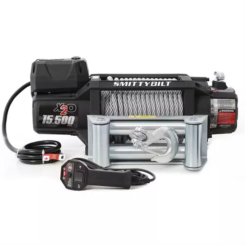 SmittyBilt - x2o 15,000 lb WaterProof winch - 97515 - Gen 2