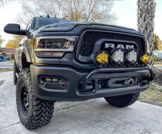 Randy Ellis Designs - 2019-2024 RAM Power Wagon and Rebel w/winch Light BAR - 34203