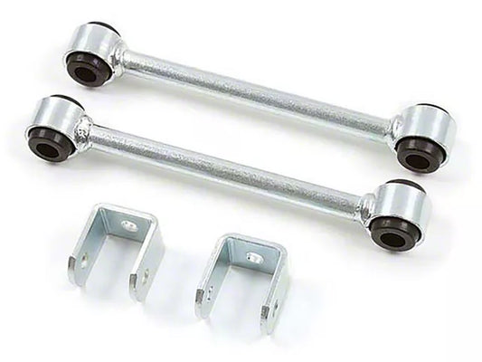 Zone Offroad - Front Sway Bar Links for 3 to 4-Inch Lift (97-06 Jeep Wrangler TJ)